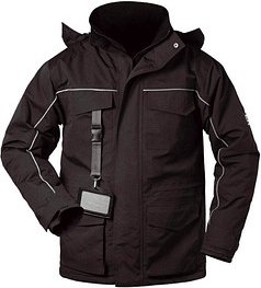 Thumbnail - elysee® unisex Thermojacke schwarz Größe 4XL