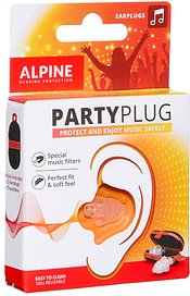 ALPINE Party Plug Ohrstöpsel 19 dB Kunststoff, 1 Paar