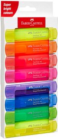 Thumbnail - FABER-CASTELL TL 46 SF Textmarker farbsortiert, 8 St.