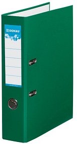DONAU Klassik Ordner grün Karton 7,5 cm DIN A4
