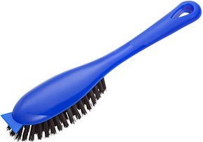 haug® bürsten Wurzelbürste mit Stiel blau Kunststoff