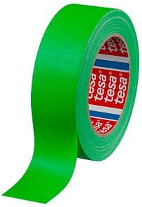 tesa 4671 Neon Gewebeband grün 50,0 mm x 25,0 m 1 Rolle