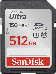 SanDisk Speicherkarte SDXC-Card Ultra 512 GB