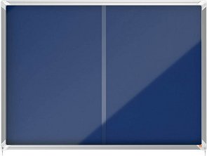 nobo Schaukasten silber 18x DIN A4 135,5 x 6,3 x 97,0 cm, 1 St.