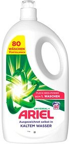 ARIEL UNIVERSAL+ Waschmittel flüssig, 3,6 l