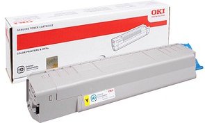 OKI 44643001 gelb Toner