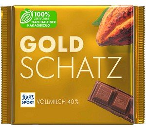 Ritter SPORT Goldschatz Schokolade 250,0 g