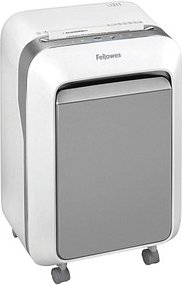 AKTION: Fellowes Powershred LX 211 Aktenvernichter mit Partikelschnitt P-5, 2 x 12 mm, bis 14 Blatt, weiß mit 50 Euro Ca...