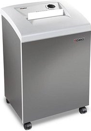 Thumbnail - DAHLE 406 Aktenvernichter mit Partikelschnitt P-4, 4 x 40 mm, bis 17 Blatt, grau