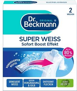 Dr.Beckmann super weiß Mitwaschbeutel Beutel, 80,0 g