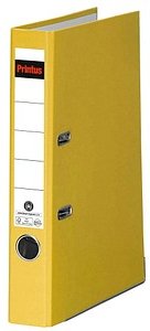 Printus Ordner gelb Karton 5,0 cm DIN A4