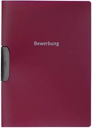 Thumbnail - DURABLE Bewerbungsmappen DURASWING job DIN A4 rot, 5 St.