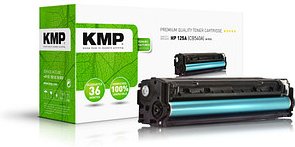 Thumbnail - KMP H-T113 schwarz Toner kompatibel zu HP 125A (CB540A)