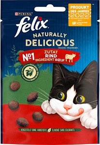 felix® Katzen-Leckerli Naturally Delicious Rind mit Gojibeere 50,0 g