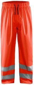 Thumbnail - BLAKLÄDER® unisex Warnschutz-Regenhose HIGH-VIS "1384" orange Größe L