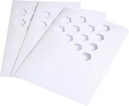 ELCO Sichthüllen Ordo Bee DIN A4 weiß glatt, 100 St.