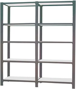 Thumbnail - Simonrack Regal OFFICLICK 8425437108846 anthrazit, weiß 180,0 x 30,0 x 210,0 cm