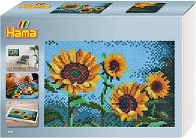 Hama® Bügelperlen Set Sonnenblumen mehrfarbig
