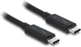 Thumbnail - DeLOCK Thunderbolt 3 USB-C-Stecker Kabel 5A 1,0 m schwarz, 1 St.
