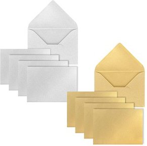 ÖKI Briefumschläge DIN C7 ohne Fenster farbsortiert nassklebend 10 St.