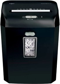 Rexel ProMax RES1123 Aktenvernichter mit Streifenschnitt P-2, 6 mm, bis 12 Blatt, schwarz