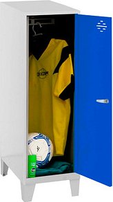 Simonrack Spind SIMONLOCKER DISM blau, grau 8425437121579, 1 Schließfach 40,0 x 50,0 x 101,5 cm