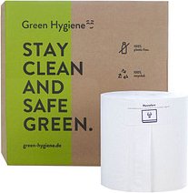 8 Green Hygiene® Handtuchrollen HANNELORE 2-lagig weiß
