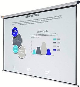 nobo Rolloleinwand 16:10, 234 x 176 cm Projektionsfläche