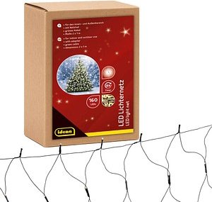 Idena LED Lichternetz grün 2,0 m