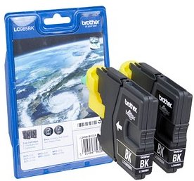 Thumbnail - brother LC-985BK schwarz Druckerpatronen, 2er-Set