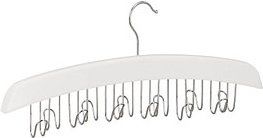 relaxdays Gürtelhalter weiß, 1 St.