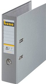 bene No.1 Power Ordner grau Kunststoff 8,0 cm DIN A4