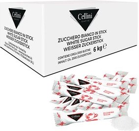 Cellini Weißer Zucker Zuckersticks, 2000x 3,0 g