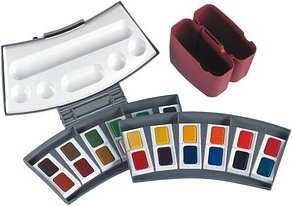 Pelikan 725D/12 Wasserfarbkasten 24 Farben