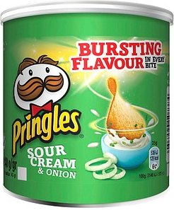 Pringles Sour Cream & Onion Chips 12x 40,0 g
