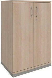 fm Aktenschrank Sidney, 4260267327425 akazie 2 Fachböden 80,0 x 44,2 x 113,3 cm