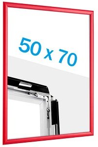 SPRINTIS Klapprahmen rot 50,0 x 70,0 cm, 1 St.
