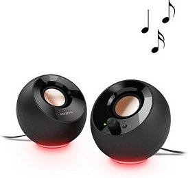 CREATIVE Pebble SE Lautsprecher schwarz