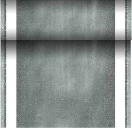 PAPSTAR Tischläufer ROYAL Collection 88520 grau 40,0 cm x 24,0 m, 1 Rolle