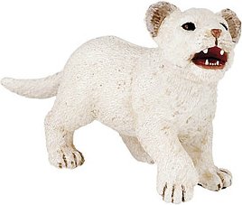 papo 50076 Weißes Löwenjunges Spielfigur