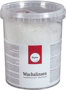 Rayher Wachslinsen Dose 800,0 g weiß