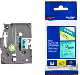 Thumbnail - brother Schriftband TZe-731 TZE731, 12 mm schwarz auf grün, 1 St.