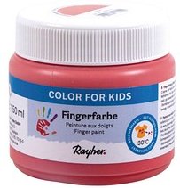 Rayher Fingerfarbe orange 150,0 ml, 1 St.