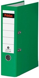 Printus Ordner grün Karton 8,0 cm DIN A4