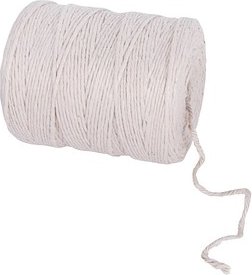 Rayher Garn Jute rauh weiß 3,5 mm x 280,0 m