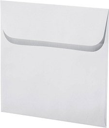 Thumbnail - artoz Briefumschläge Mosaic quadratisch ohne Fenster weiß nassklebend 20 St.