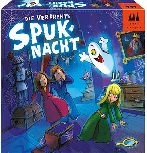 Schmidt Die verdrehte Spuknacht Brettspiel, 1 St.