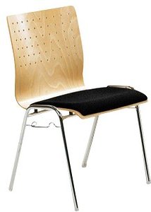 Thumbnail - Mayer Stapelstuhl myARCADO 2118 01 26 397 schwarz Stoff