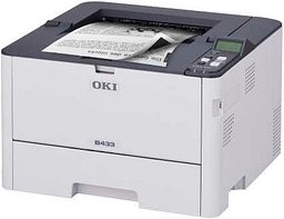 OKI B433dn Laserdrucker grau