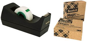 Scotch Tischabroller C38 schwarz